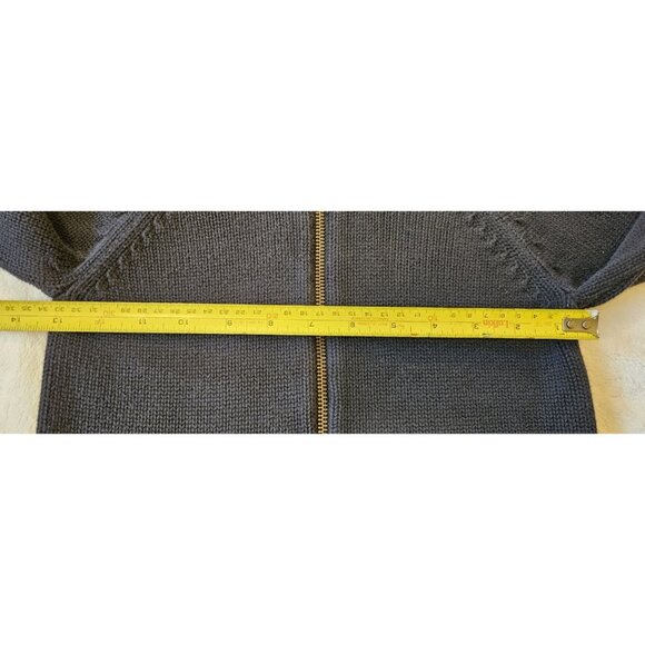 Armani Exchange Sweater Hoodie Women Size XS Black Tight Knit - Picture 11 of 13